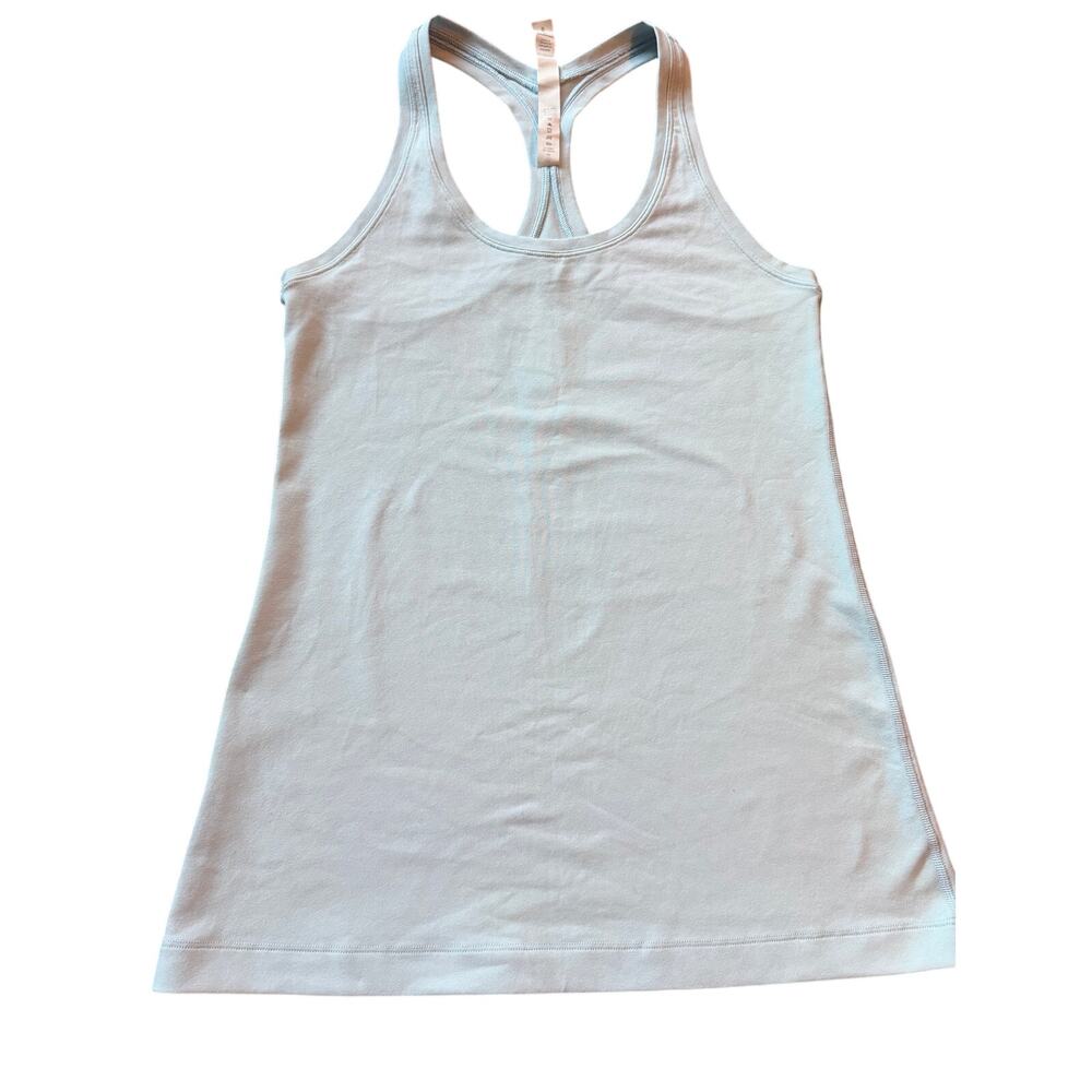 Lululemon racerback tank size 8 light blue